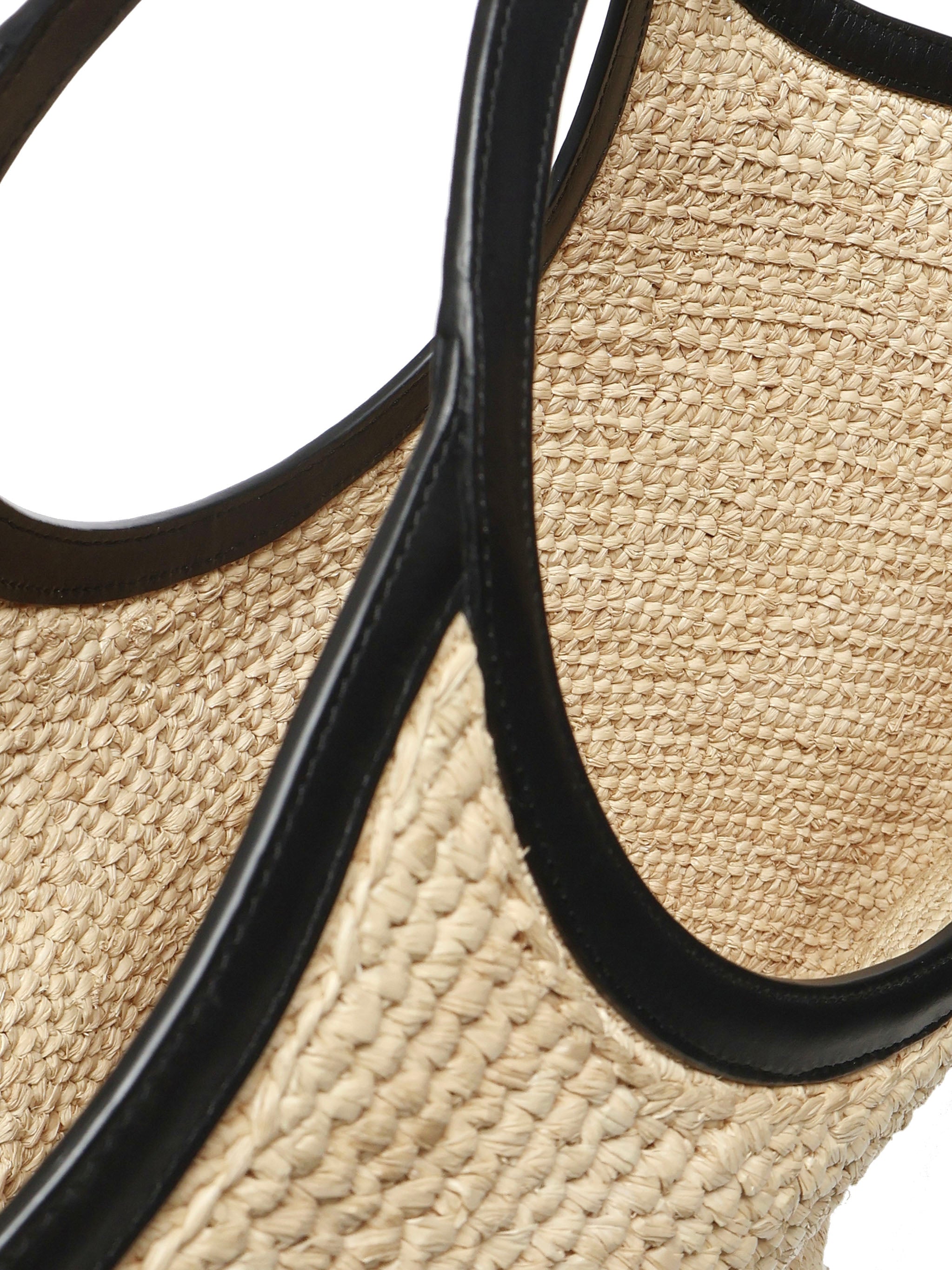 Courreges Bags Natural Beige Raffia