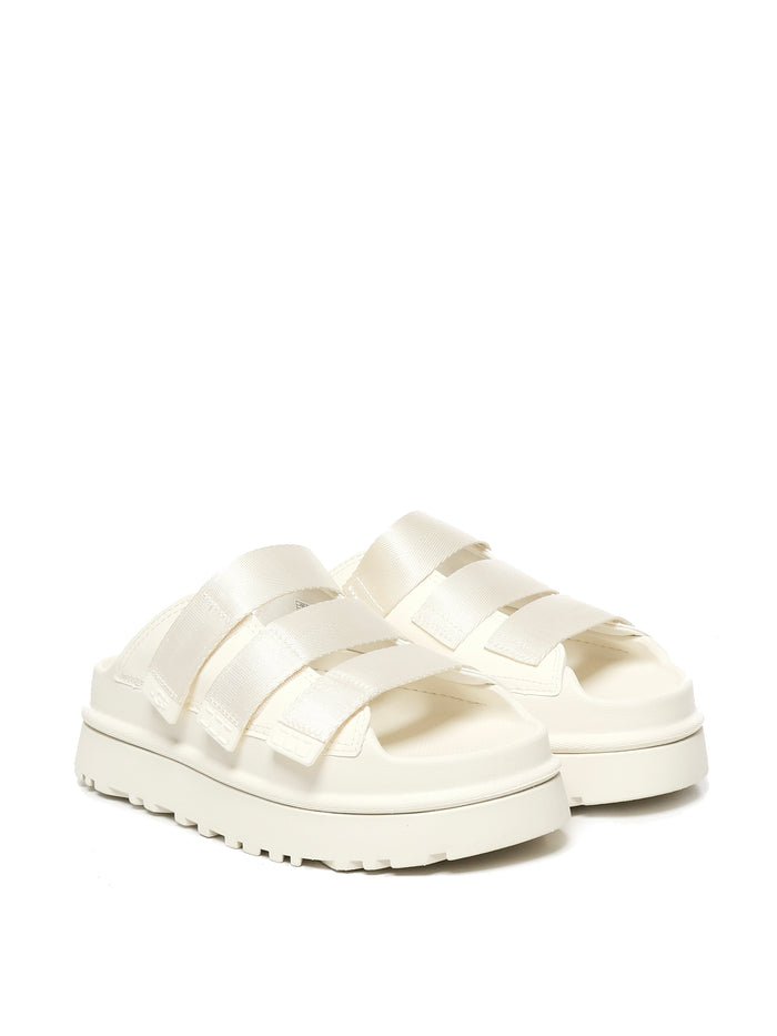 Ugg Sandals Beige Textile