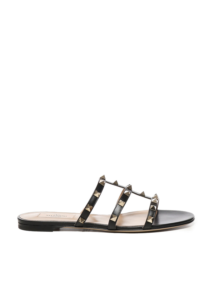 Valentino Garavani Sandals Black Calfskin