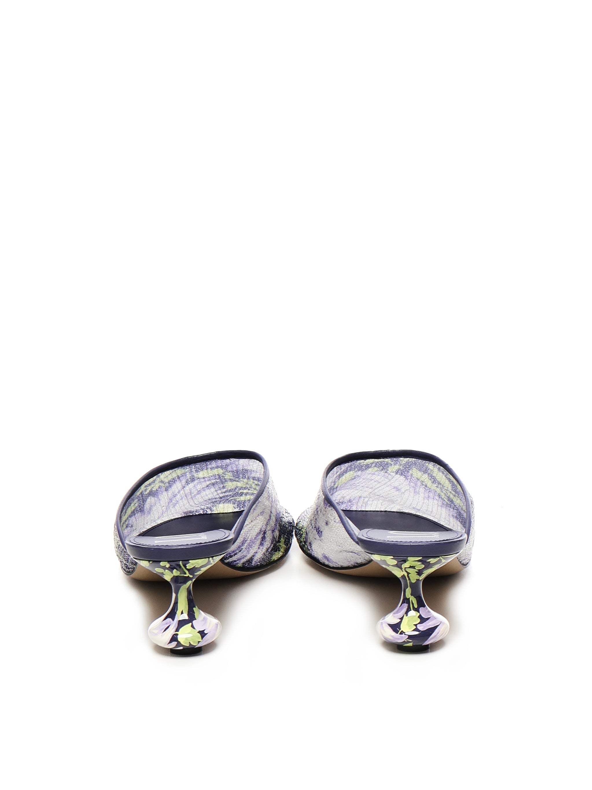 Loewe Sandals Purple Polyester