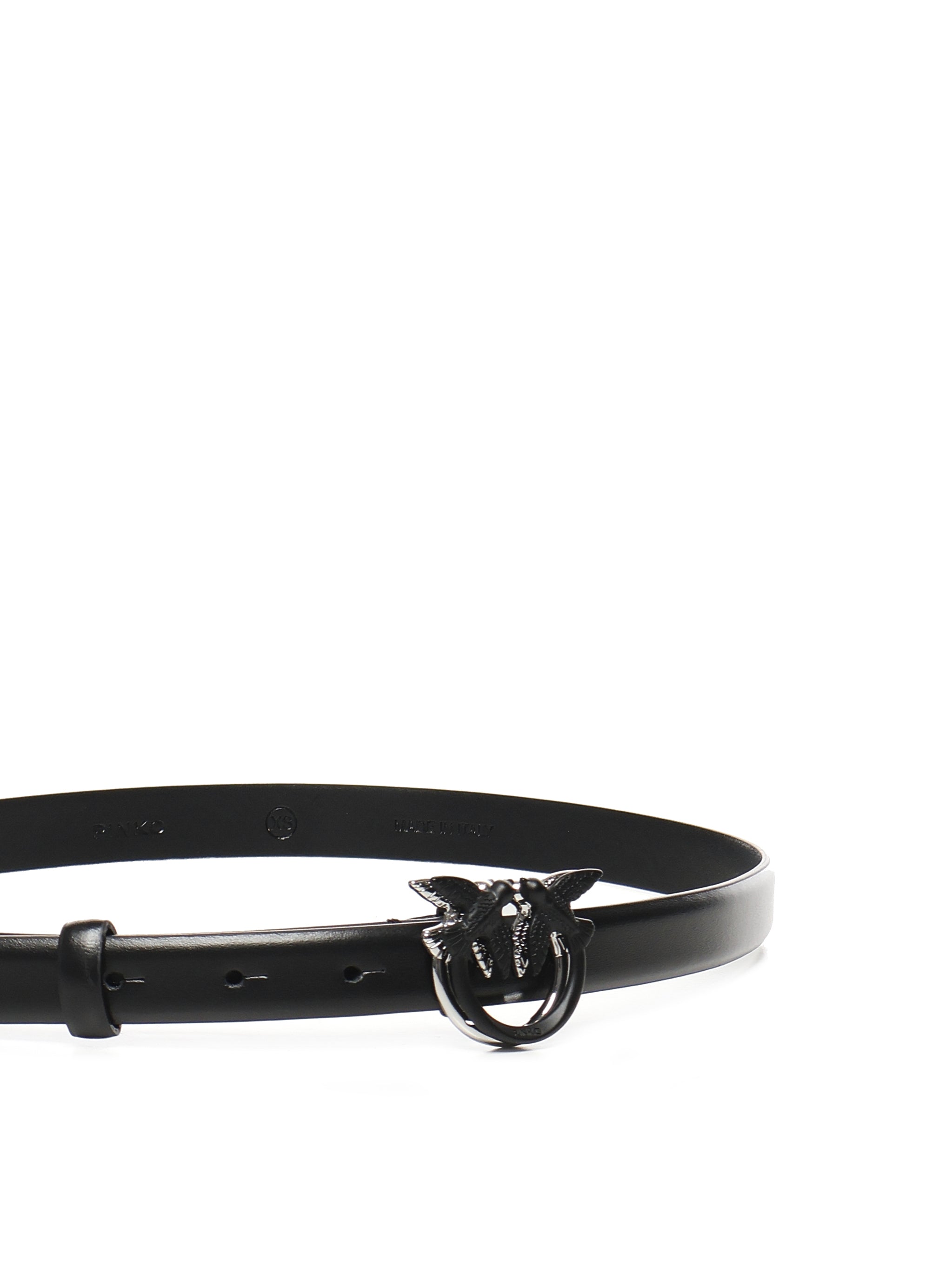 Pinko Belts Black Cowskin