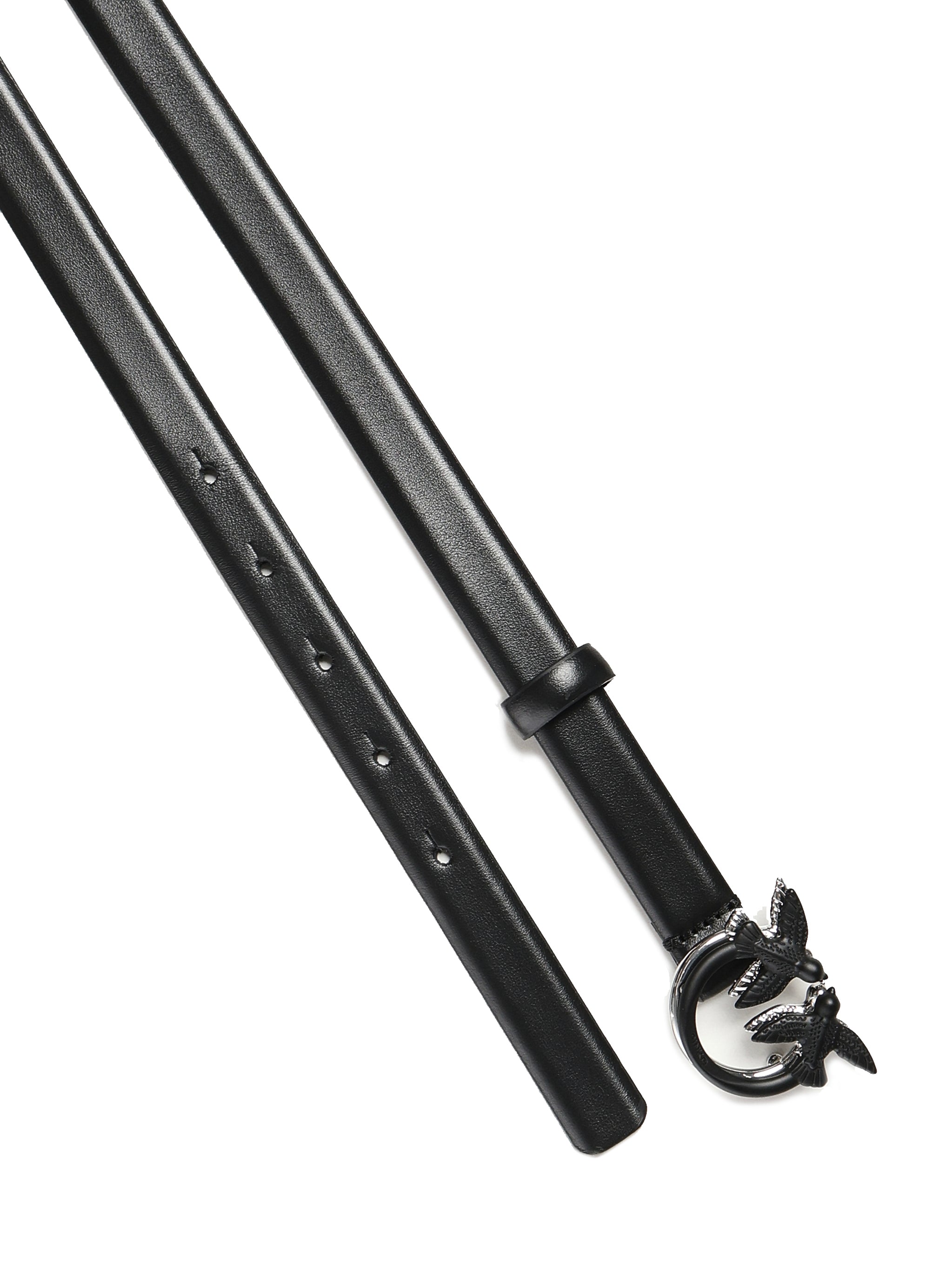 Pinko Belts Black Cowskin