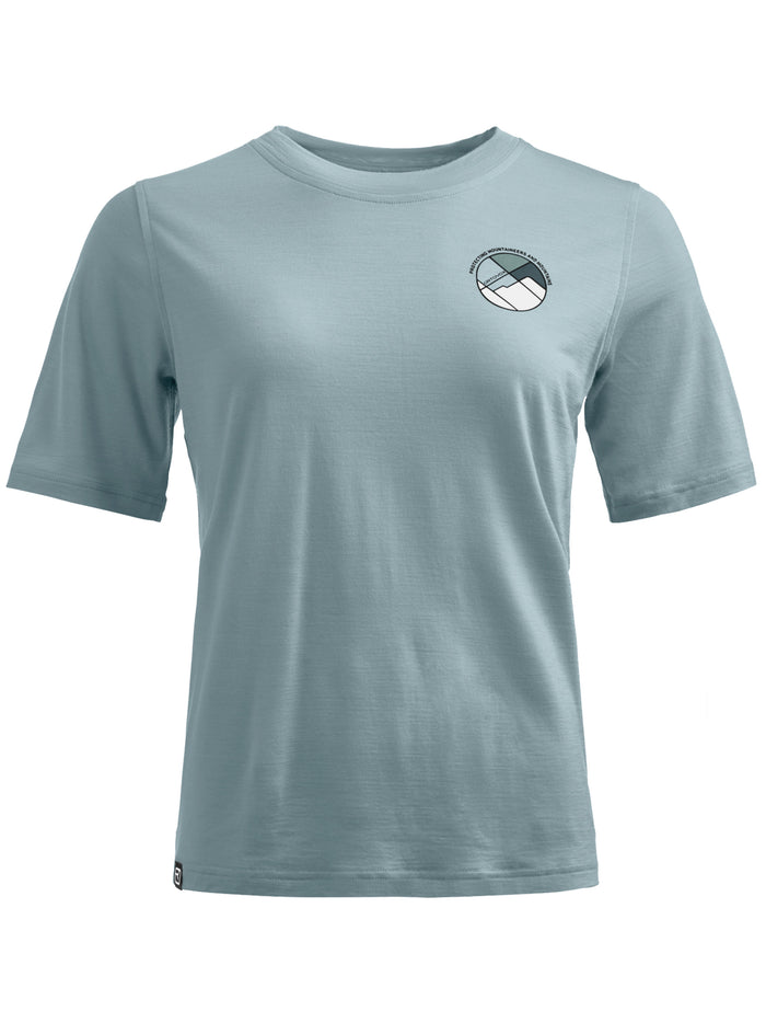 140 Cool Round Landscape Grey T-shirt