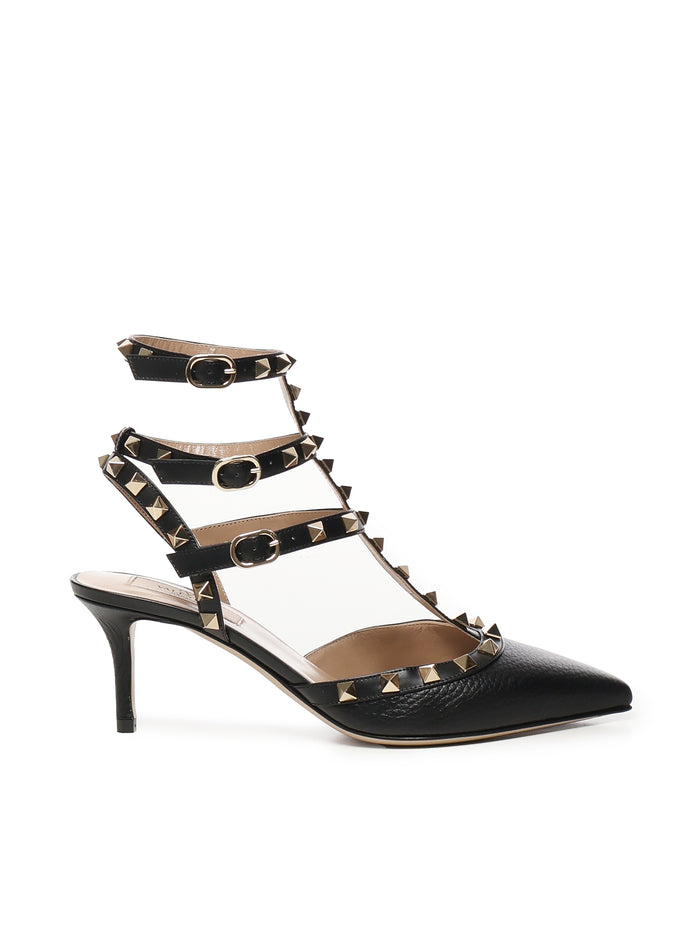 Valentino Garavani With Heel Black Calfskin