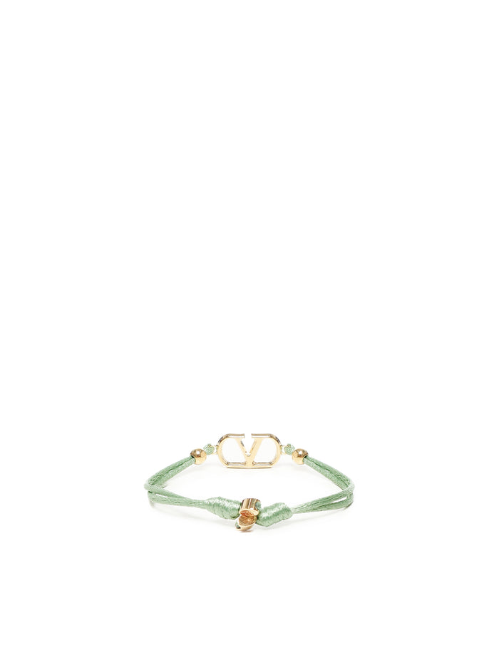 Valentino Garavani Bijoux Aqua Green Polyester