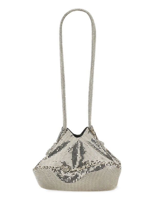 Ufo Shoulder Bag Silver Polyester