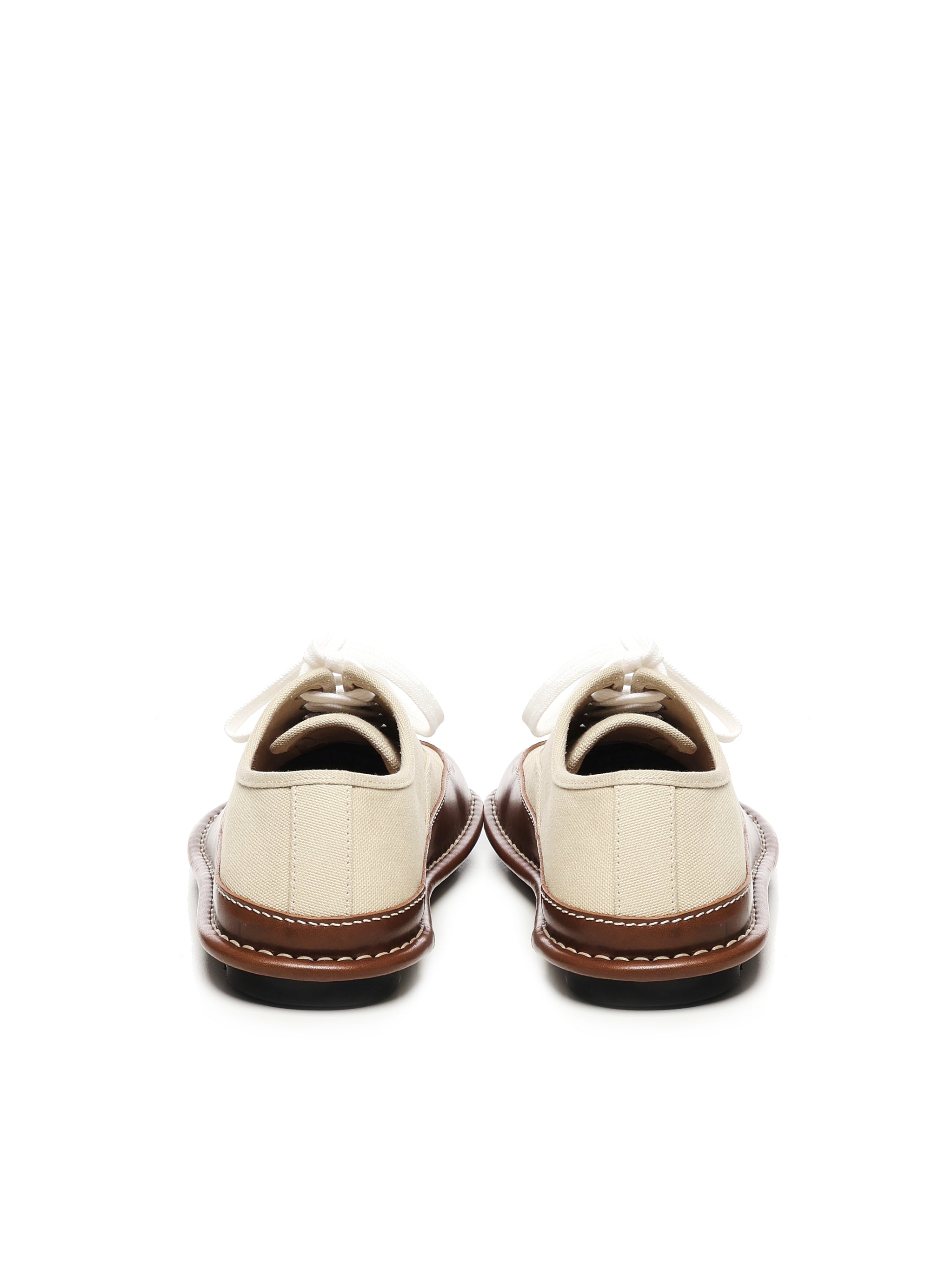 Loewe Sneakers Beige/brown Canvas/calfskin