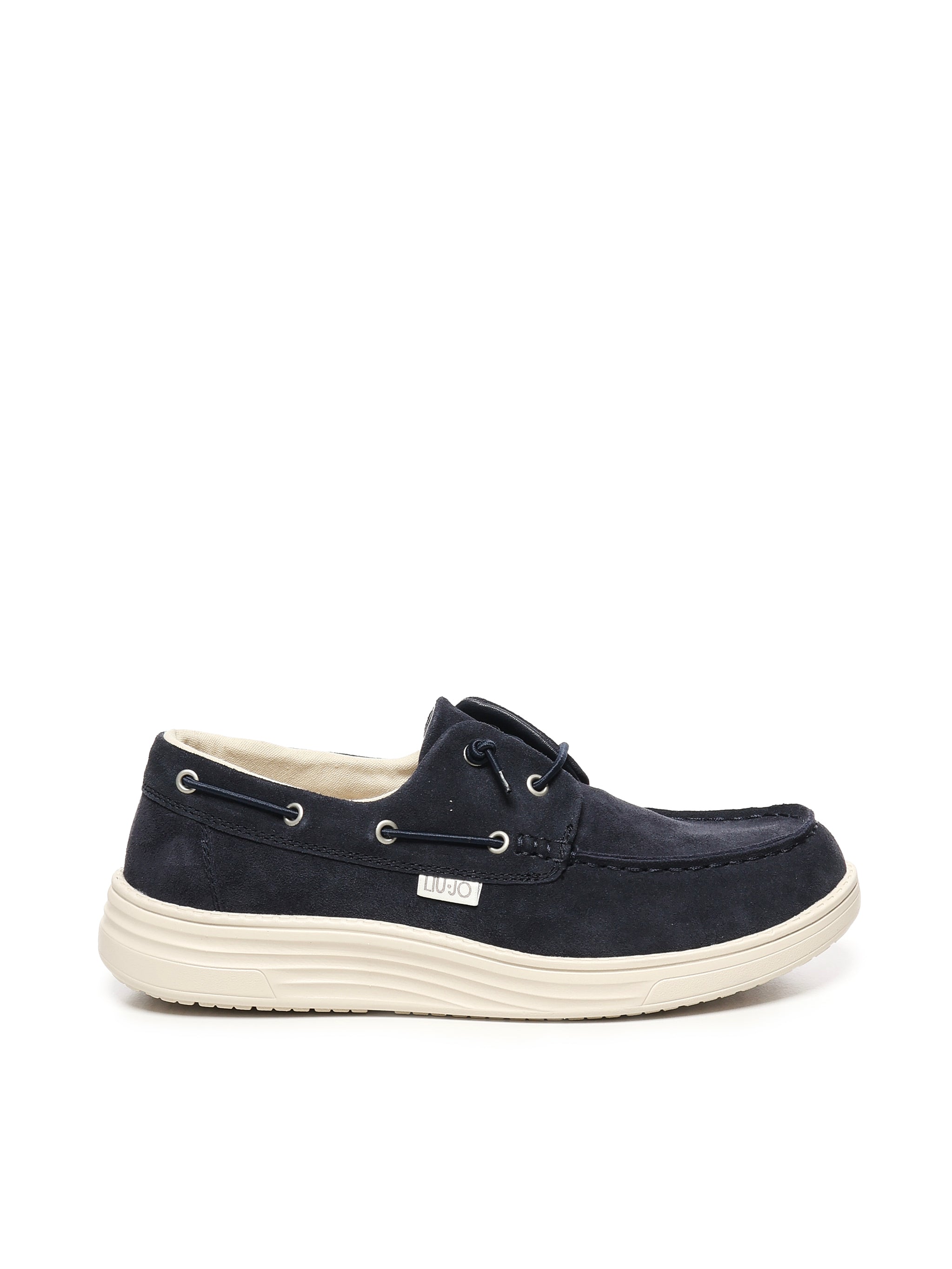 Liu Jo Flat shoes Blue Suede