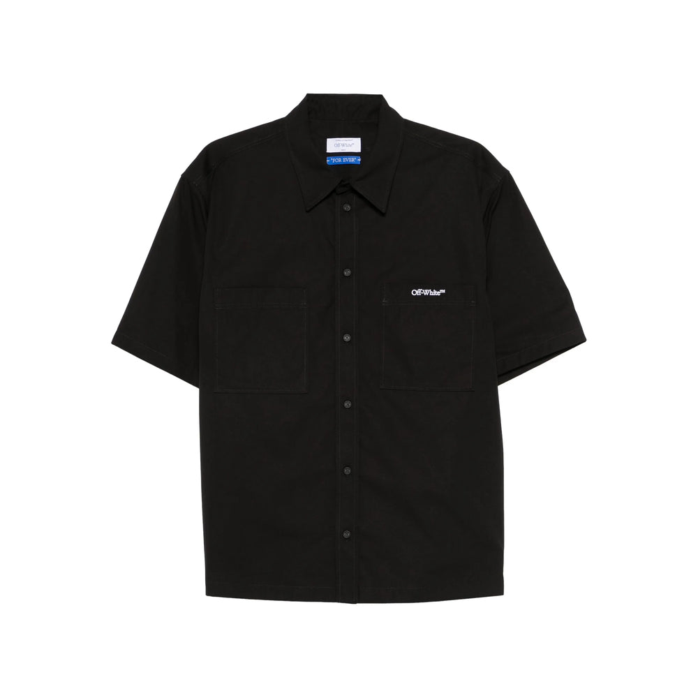 Shirt Off-White Black Cotton: 100