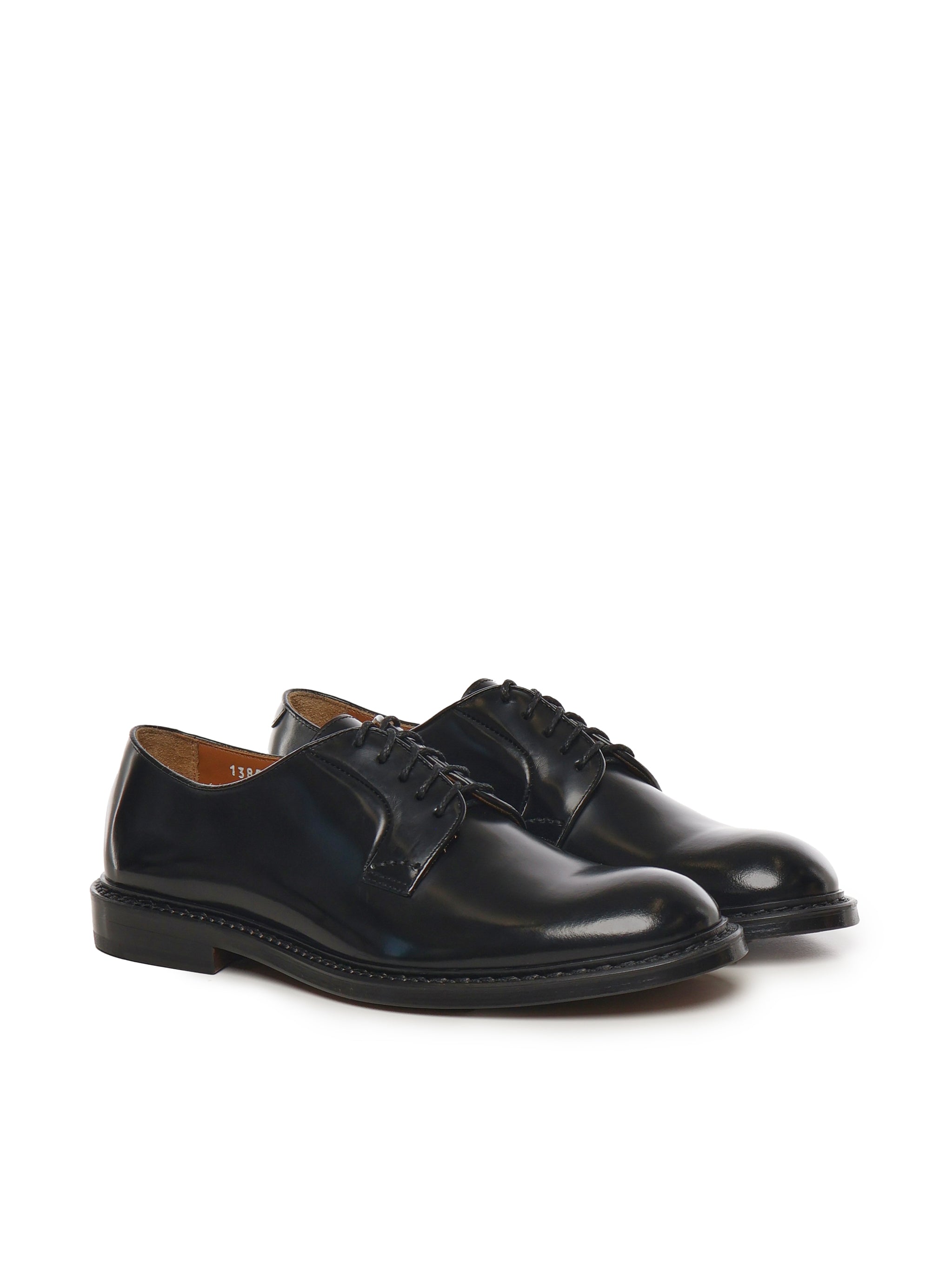 Doucals Flat Shoes Black Calfskin