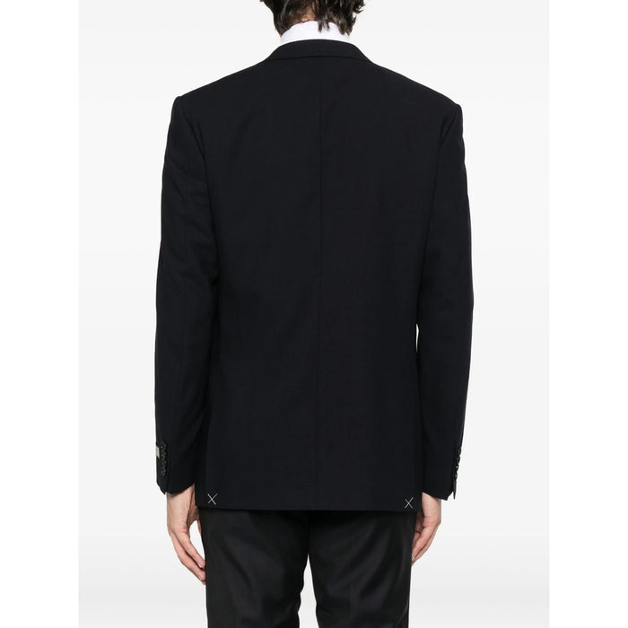 Jacket Canali Blue Lining Cupro: 100