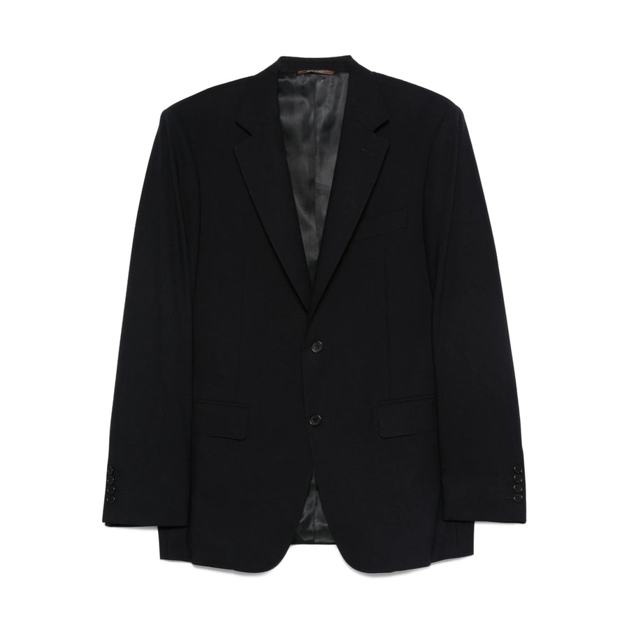 Wool Jacket Blue Outer: Wool; Lining: Cupro Blazers