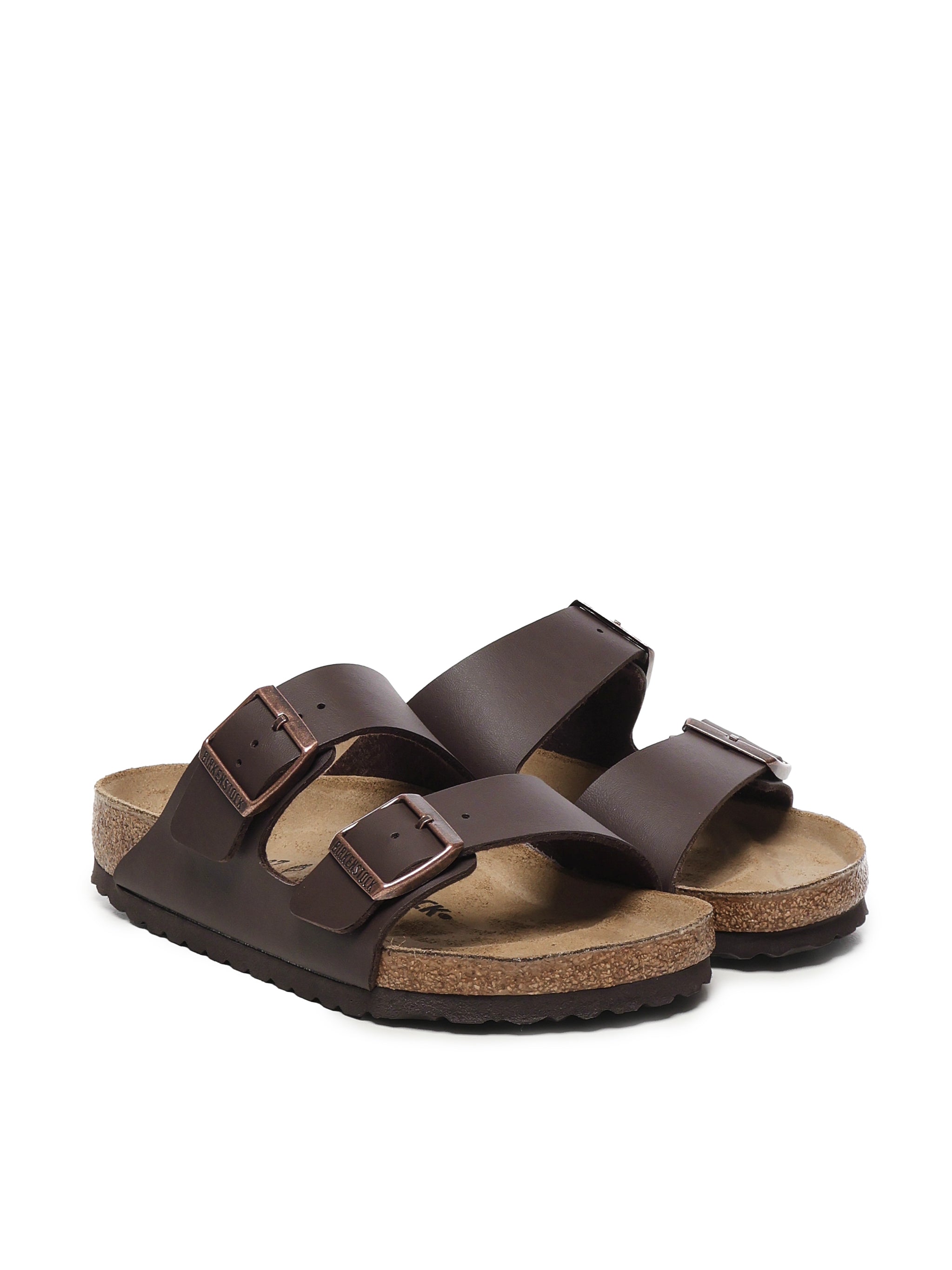 Birkenstock Sandals Dark Brown Calfskin