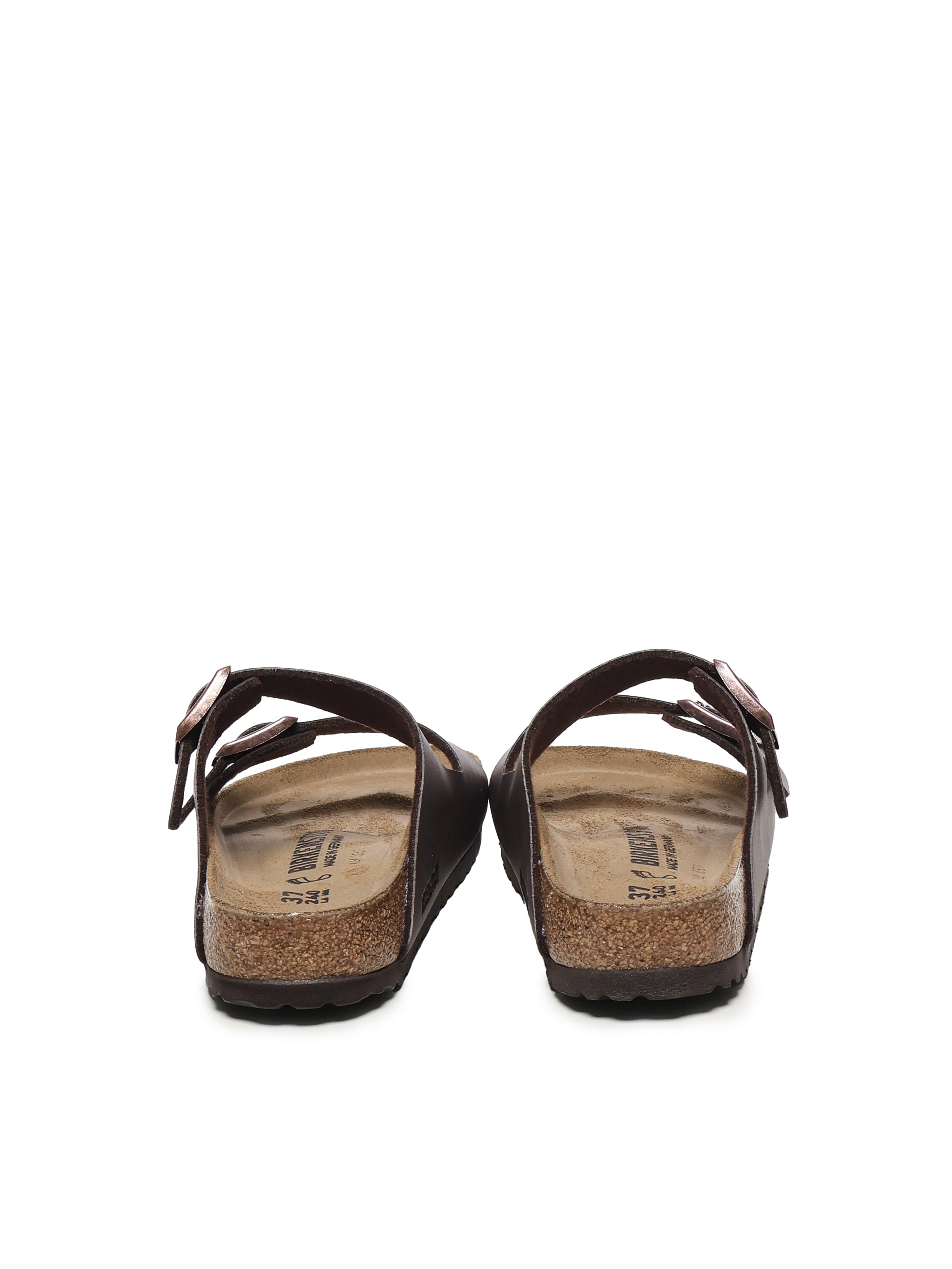 Birkenstock Sandals Dark Brown Calfskin