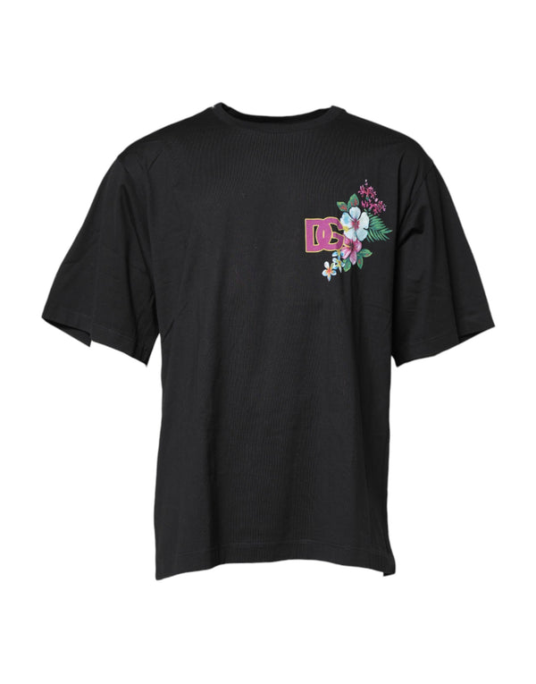 Dolce & Gabbana 100% Cotton t-shirt in black