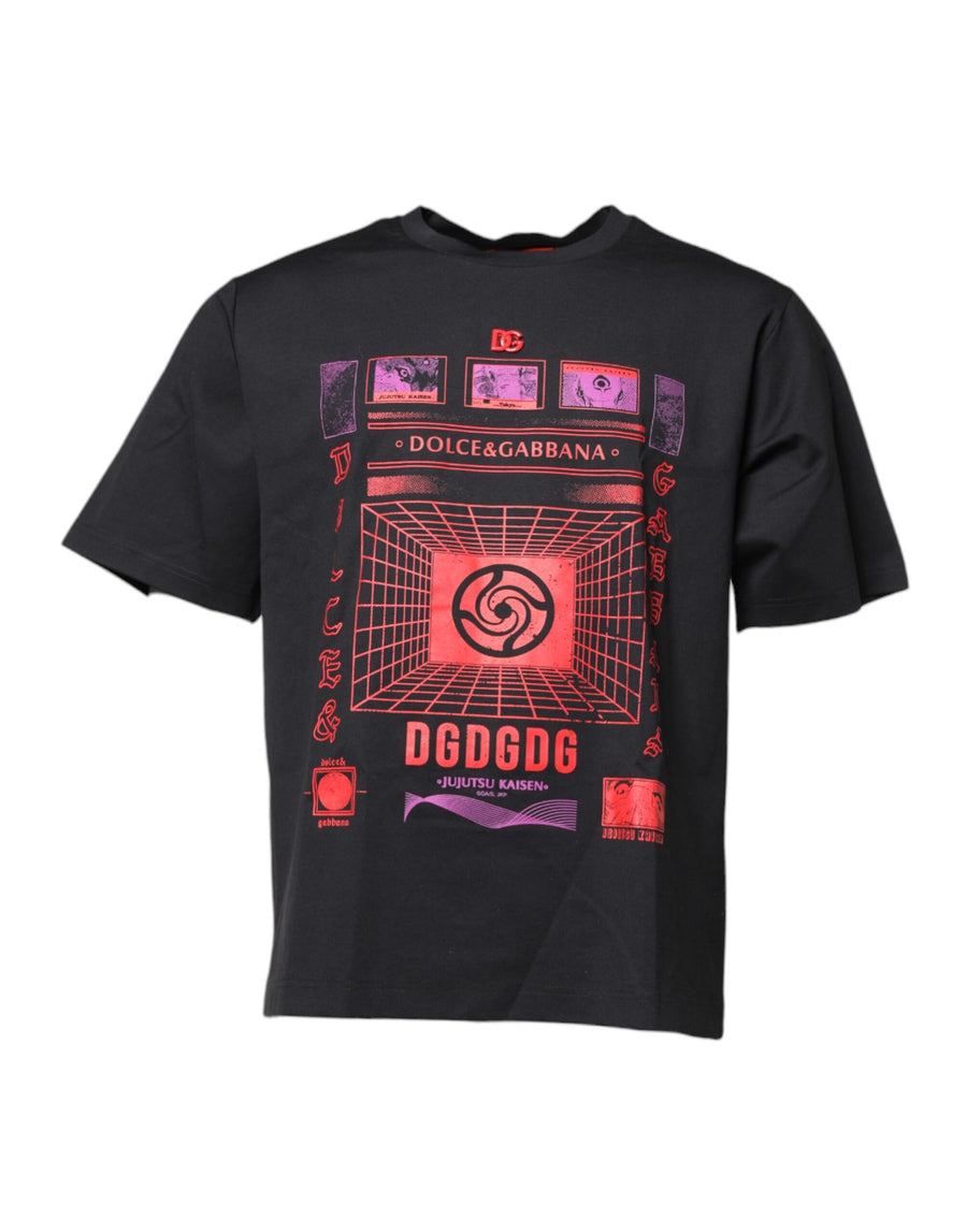 Dolce & Gabbana 59% Cotton 38% Nylon 3% Elastane t-shirt in black
