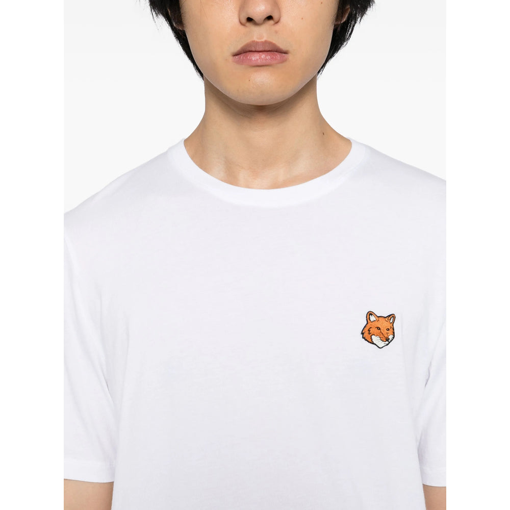 T-Shirt Maison Kitsuné White Cotton: 100. T-shirts