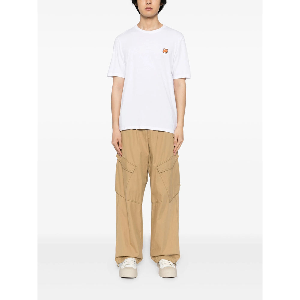 T-Shirt Maison Kitsuné White Cotton: 100. T-shirts