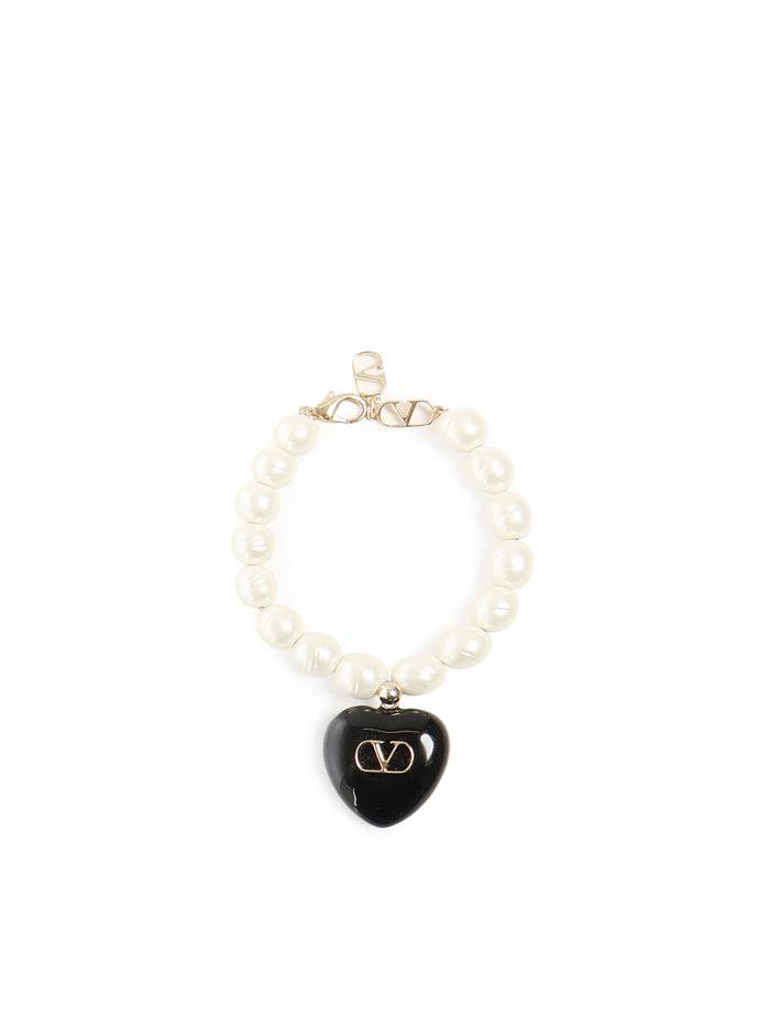 Valentino Garavani Bijoux Gold/black/cream Brass