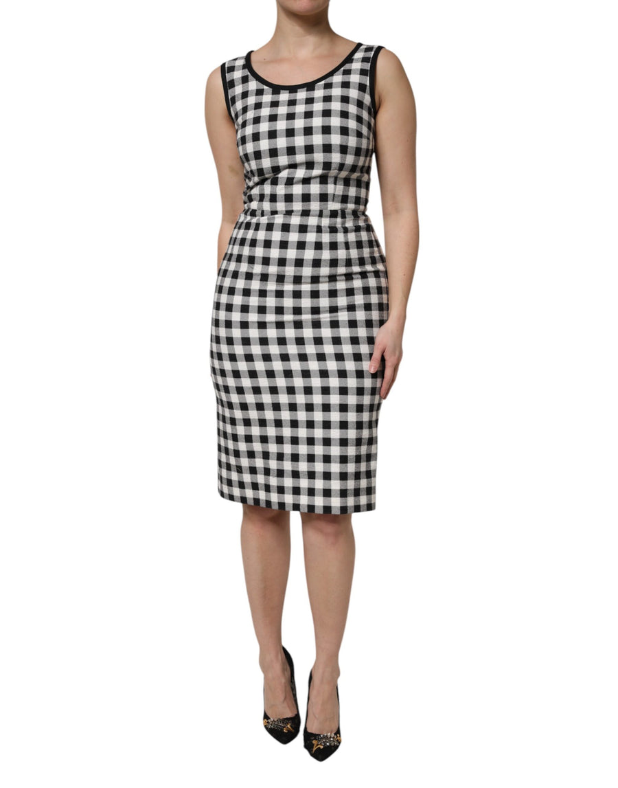Dolce & Gabbana 100% Cotton dress in black