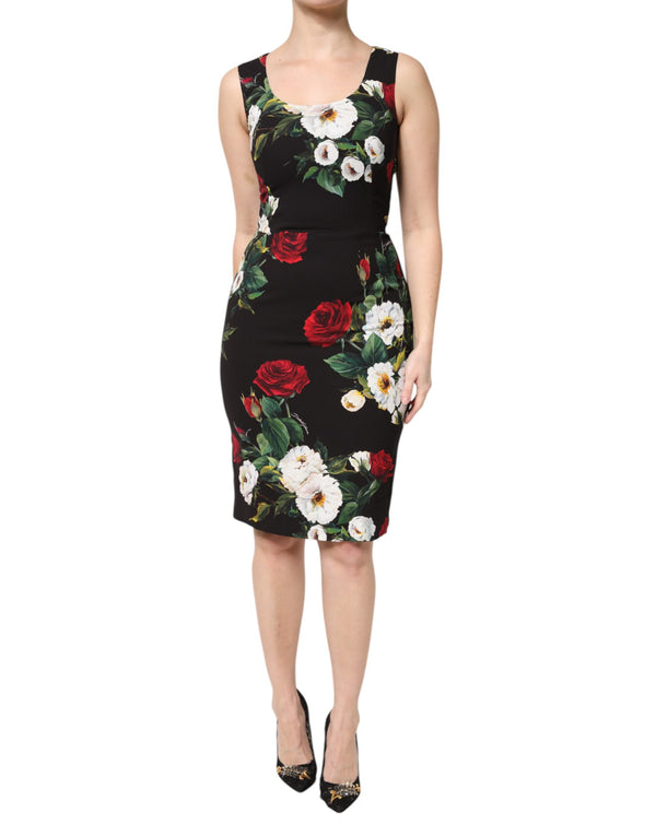 Dolce & Gabbana 97% Viscose 3% Elastane; Lining: 96% Silk 4% Elastane dress in black