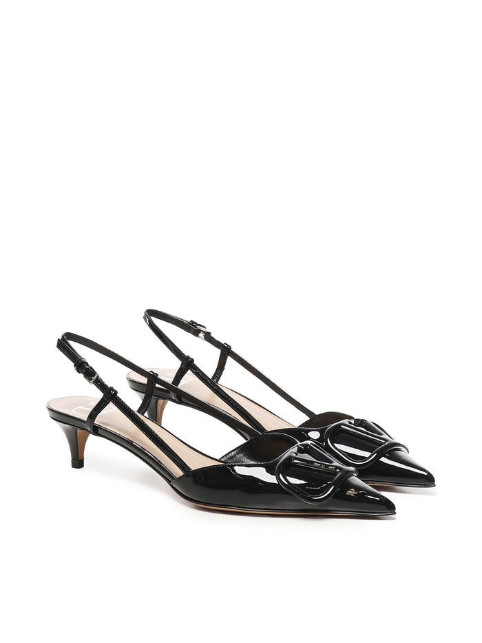 Valentino Garavani With Heel Black Calfskin