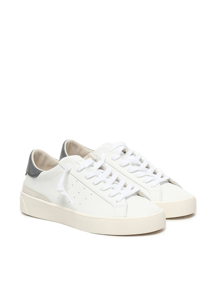 D.a.t.e. Sneakers White Calfskin