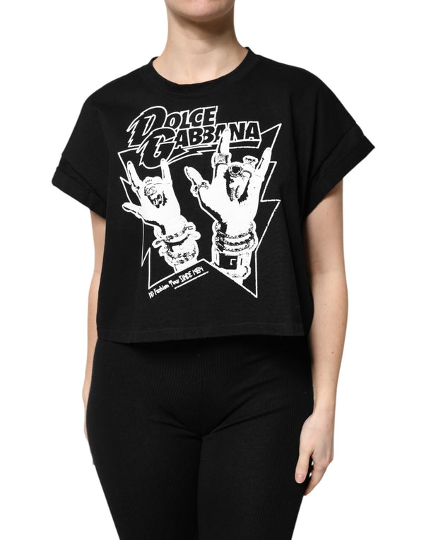 Dolce & Gabbana 100% Cotton t-shirt in black