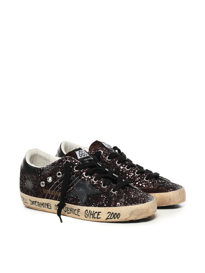 Golden Goose Sneakers Brown Polyethylene Terephthalate