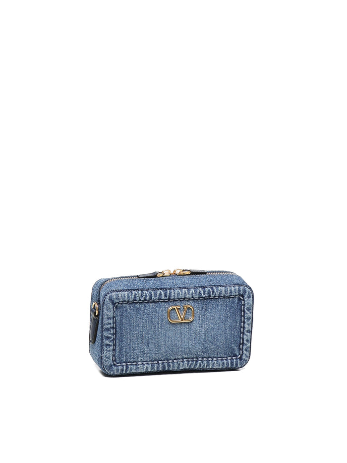 Valentino Garavani Bags Blue Cotton