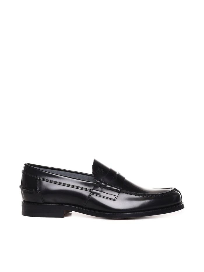 Tods Flat Shoes Black Calfskin