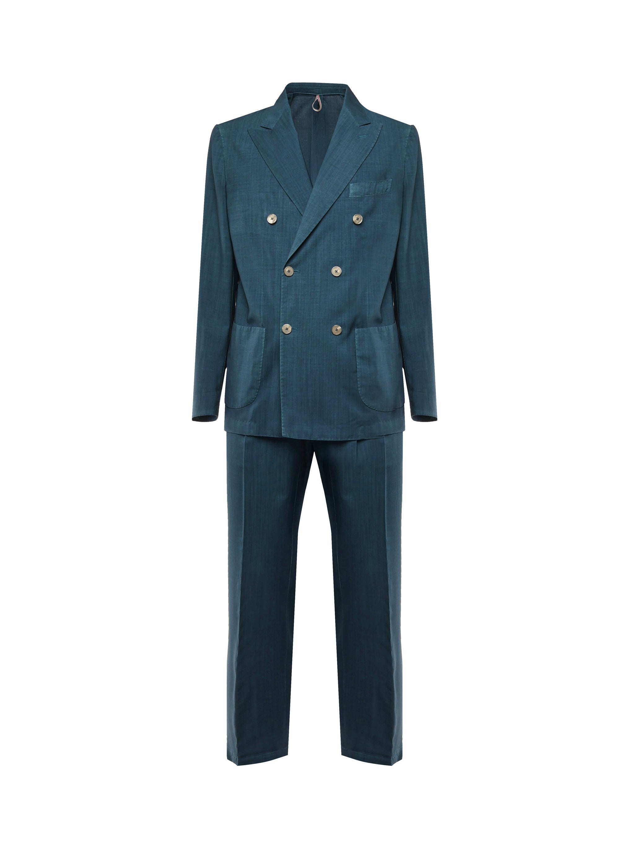 Santaniello Biagio Dresses Avion Blue Linen