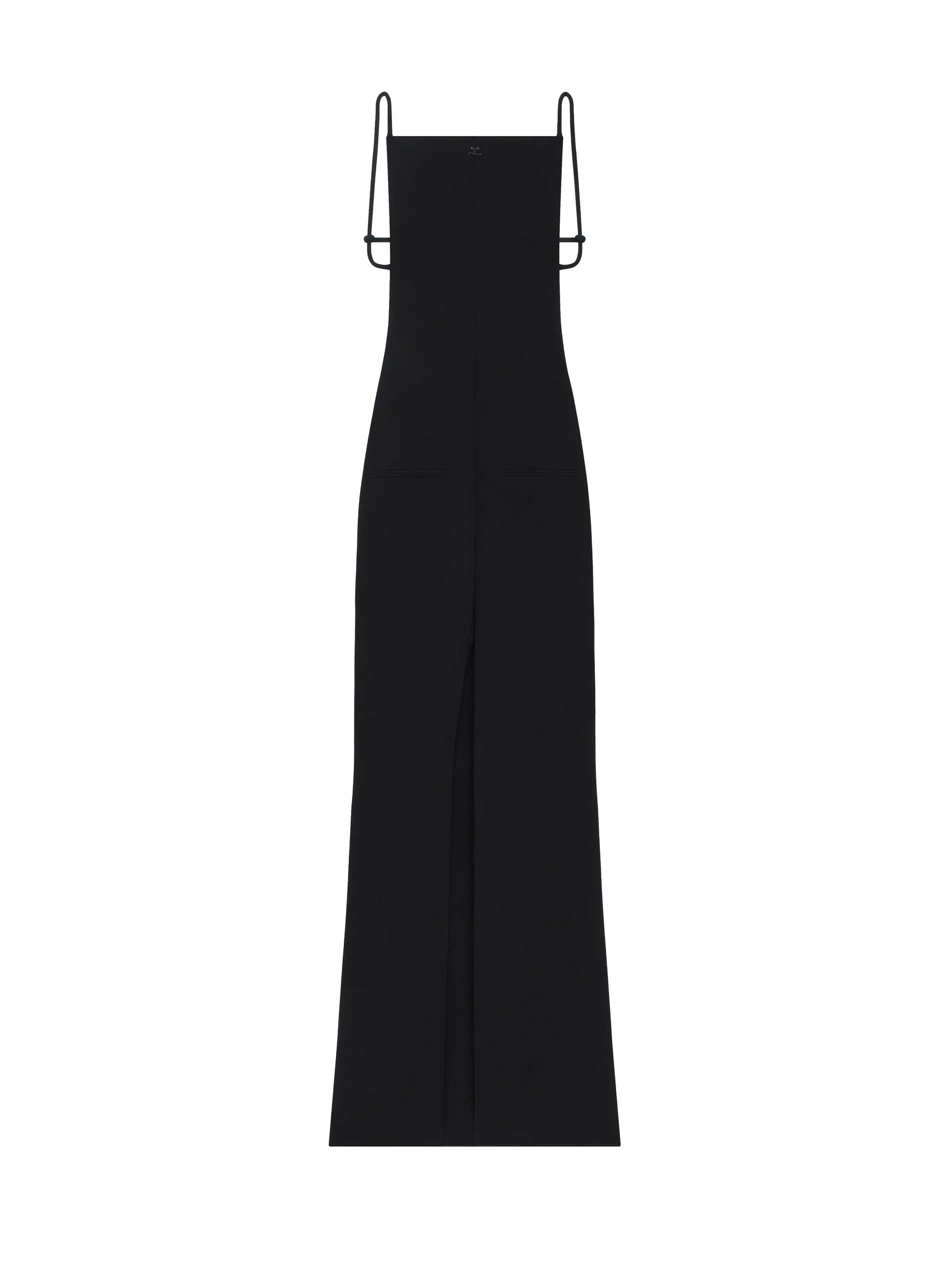 Courreges Dresses Black Polyester