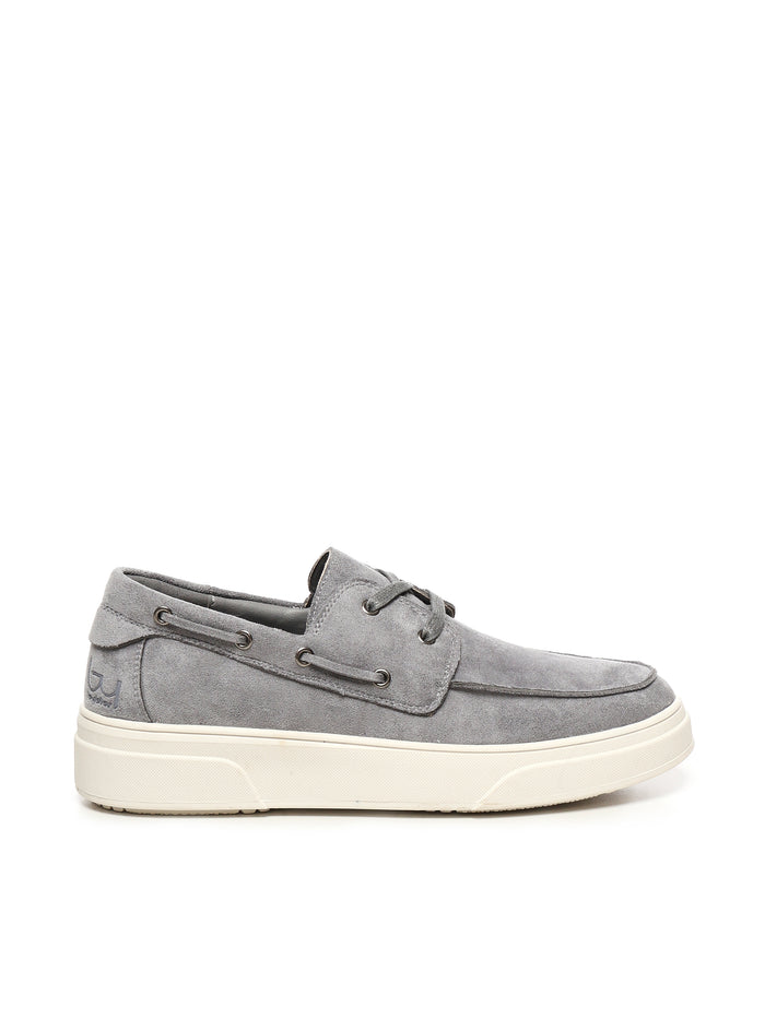By Byblos Flat Shoes Grey Polyurethane