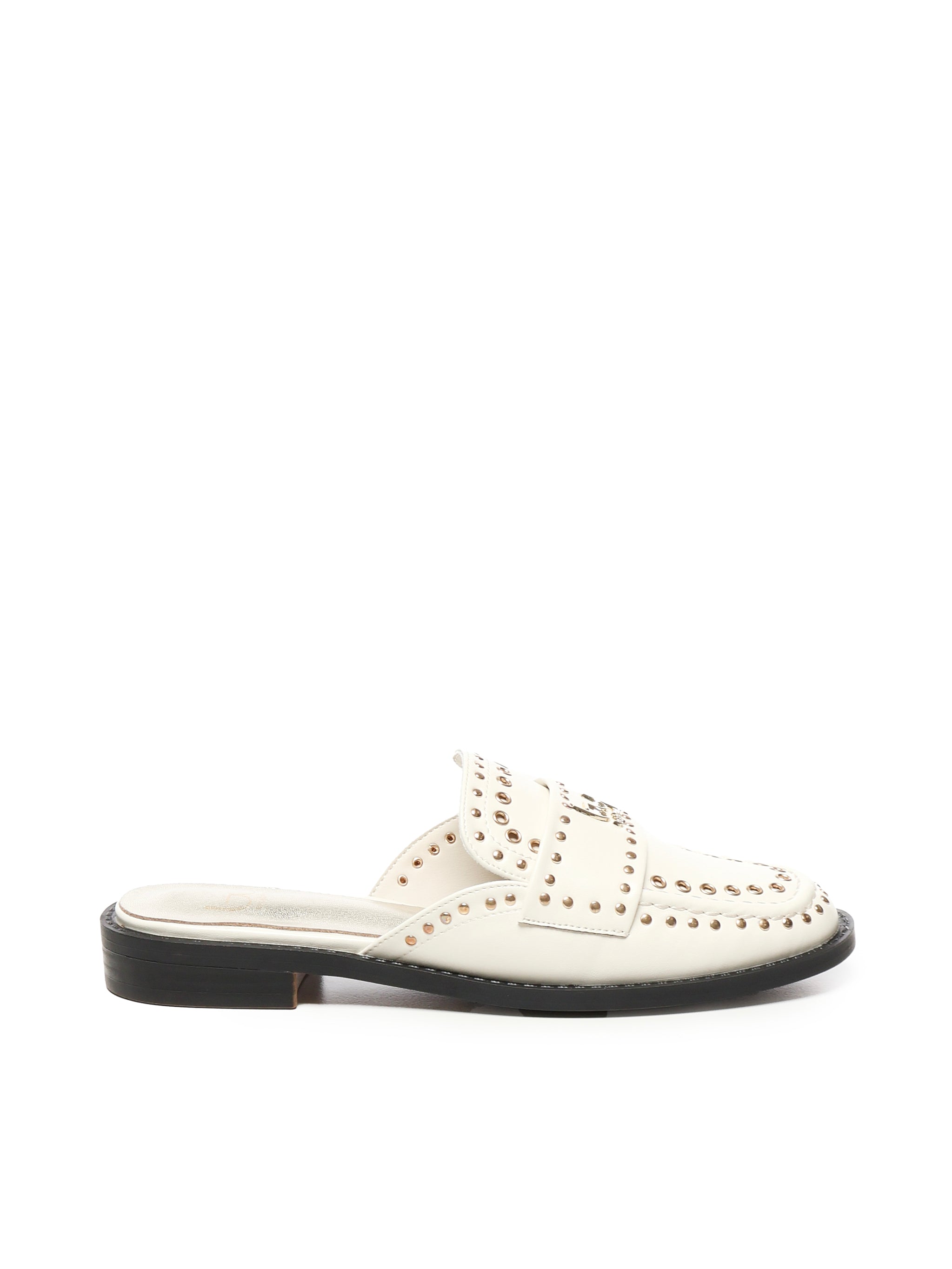 BY BYBLOS Flat shoes Beige Polyurethane