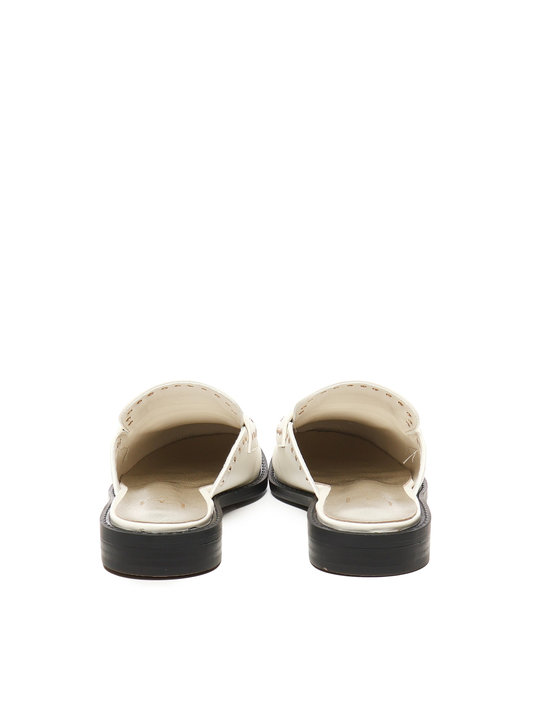 BY BYBLOS Flat shoes Beige Polyurethane