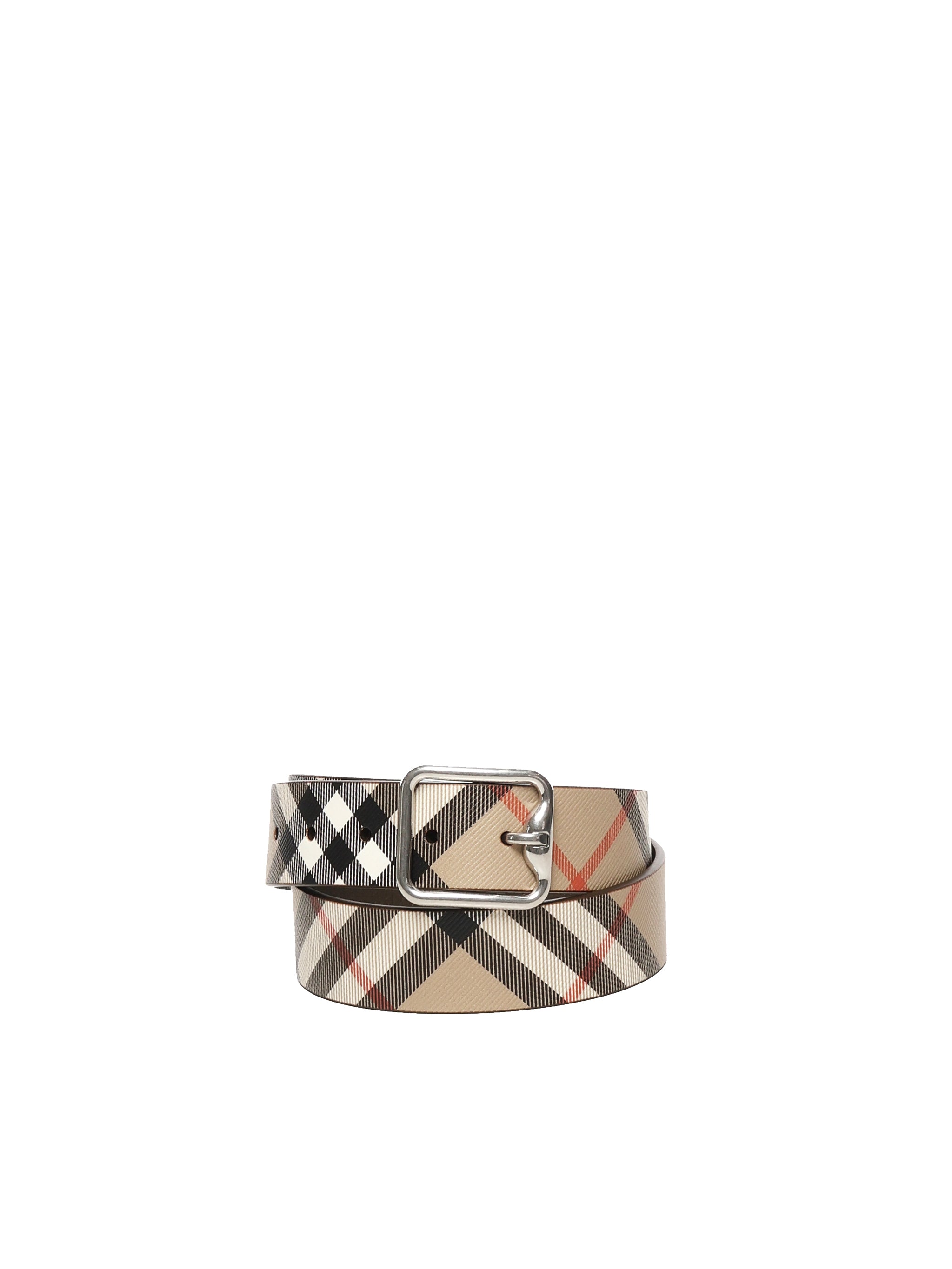Burberry Belts Sand Polyurethane