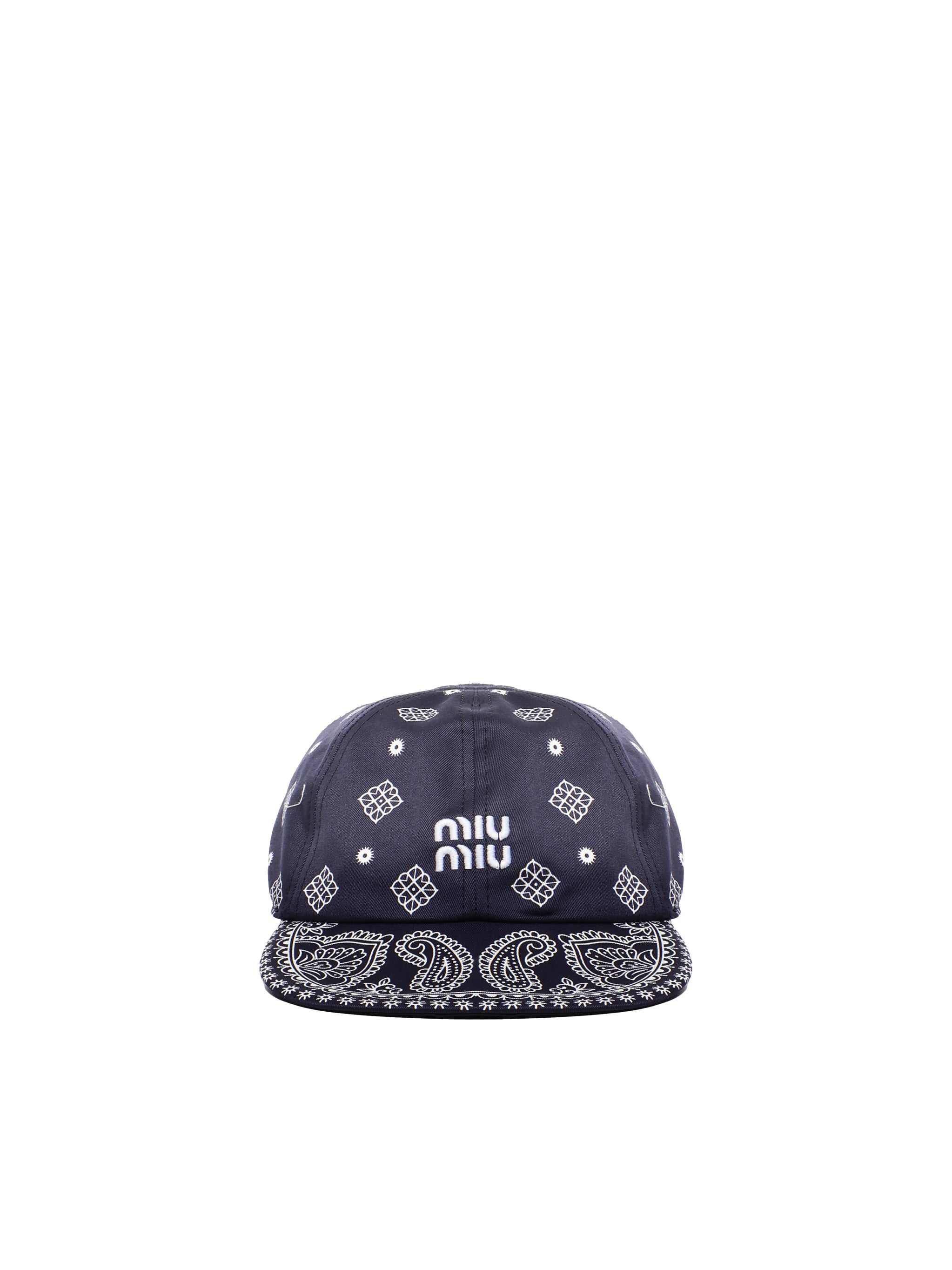 Miu Hats Blue Cotton