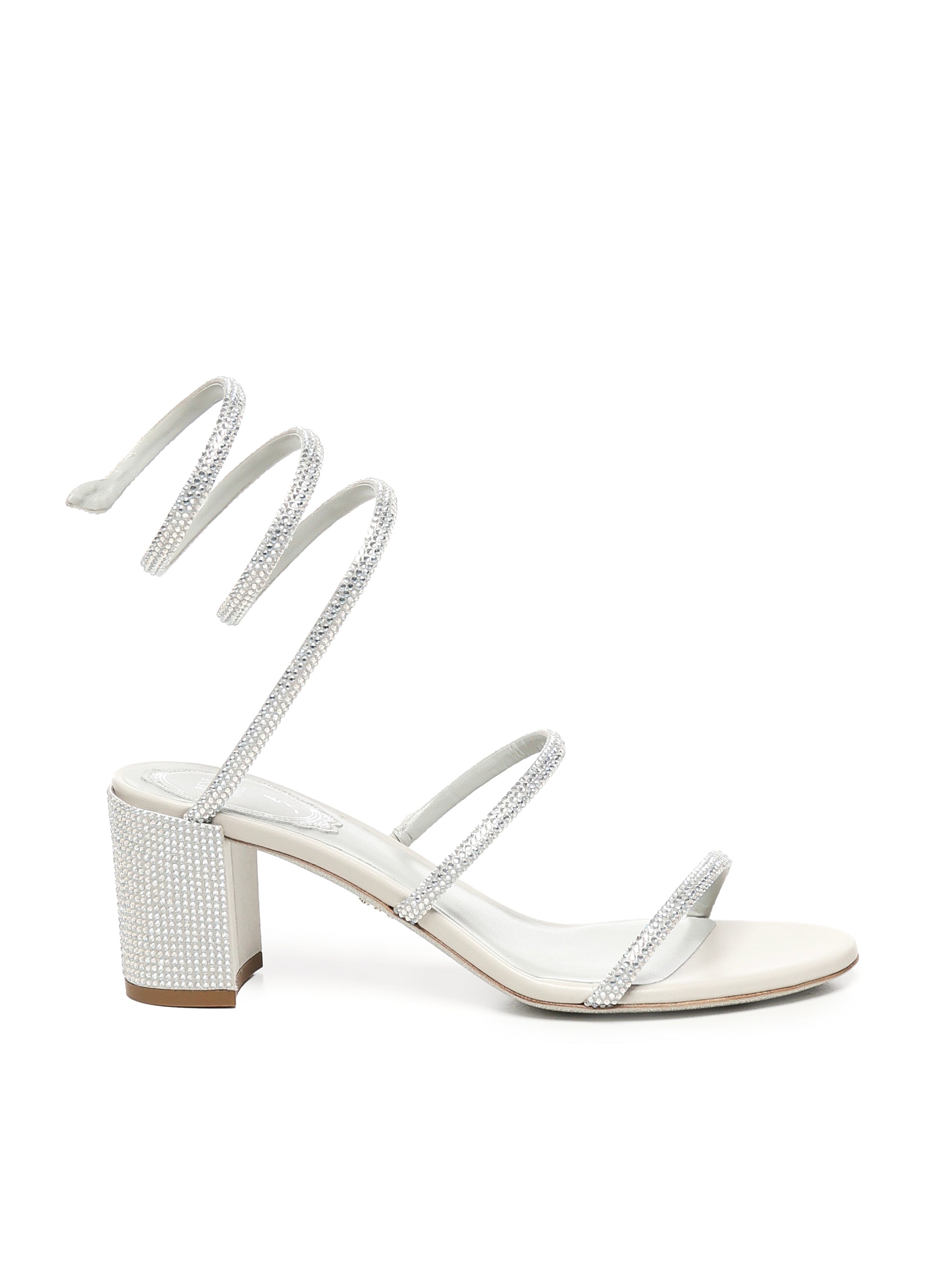 René Caovilla Sandals Silver Viscose