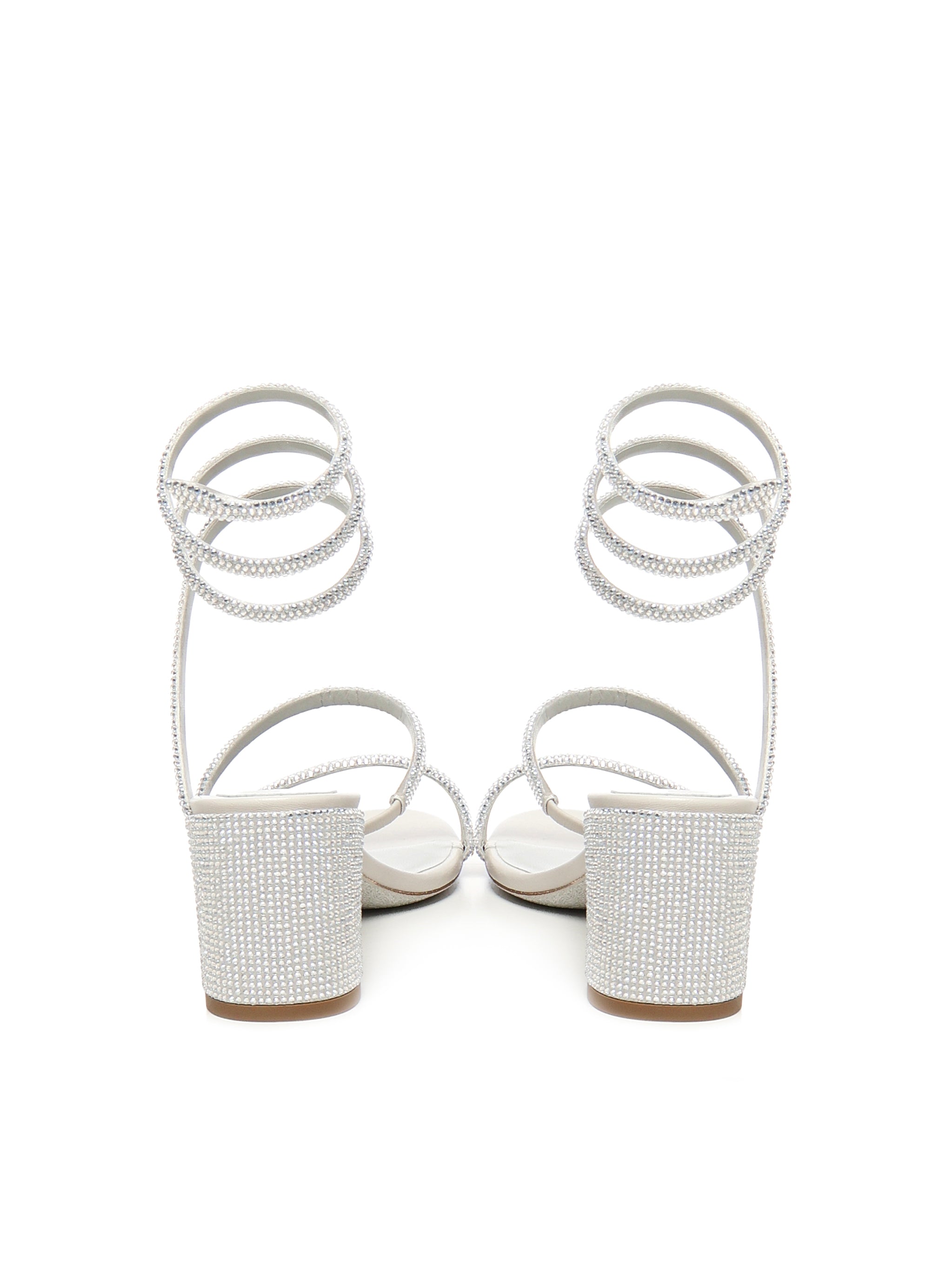 René Caovilla Sandals Silver Viscose