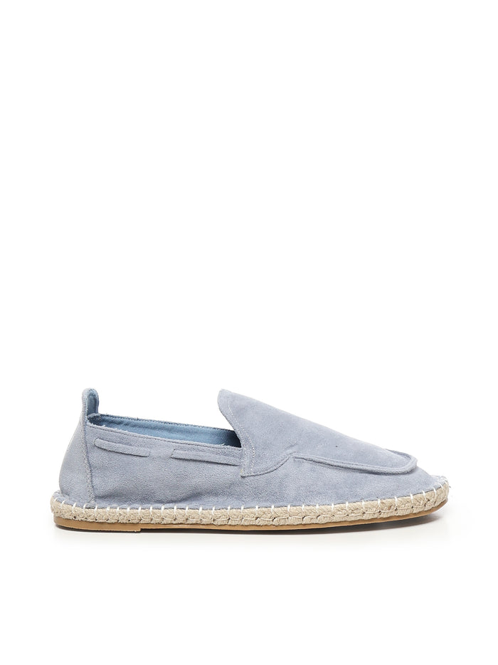 By Byblos Flat Shoes Avion Blue Polyurethane