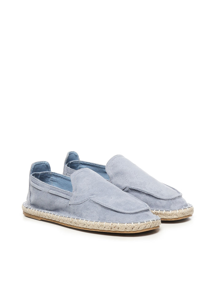 By Byblos Flat Shoes Avion Blue Polyurethane
