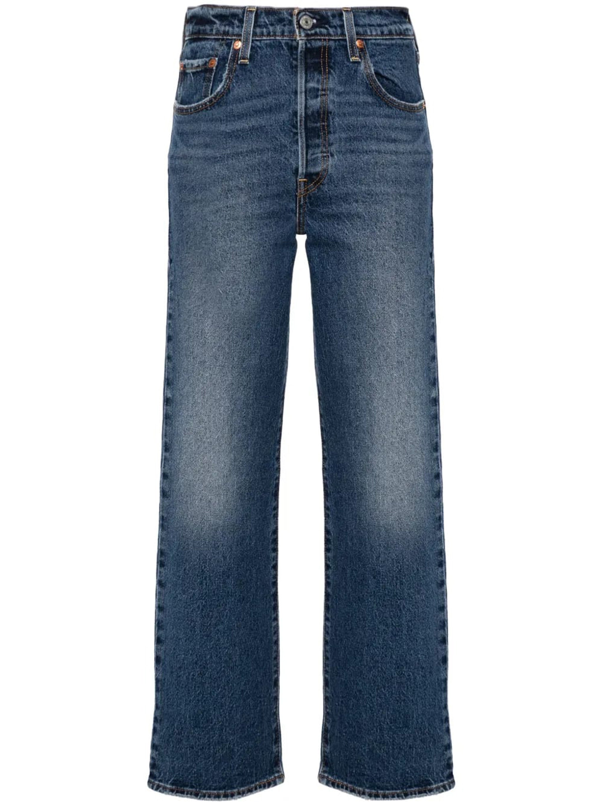 Ribcage Straight Ankle Blue Jean