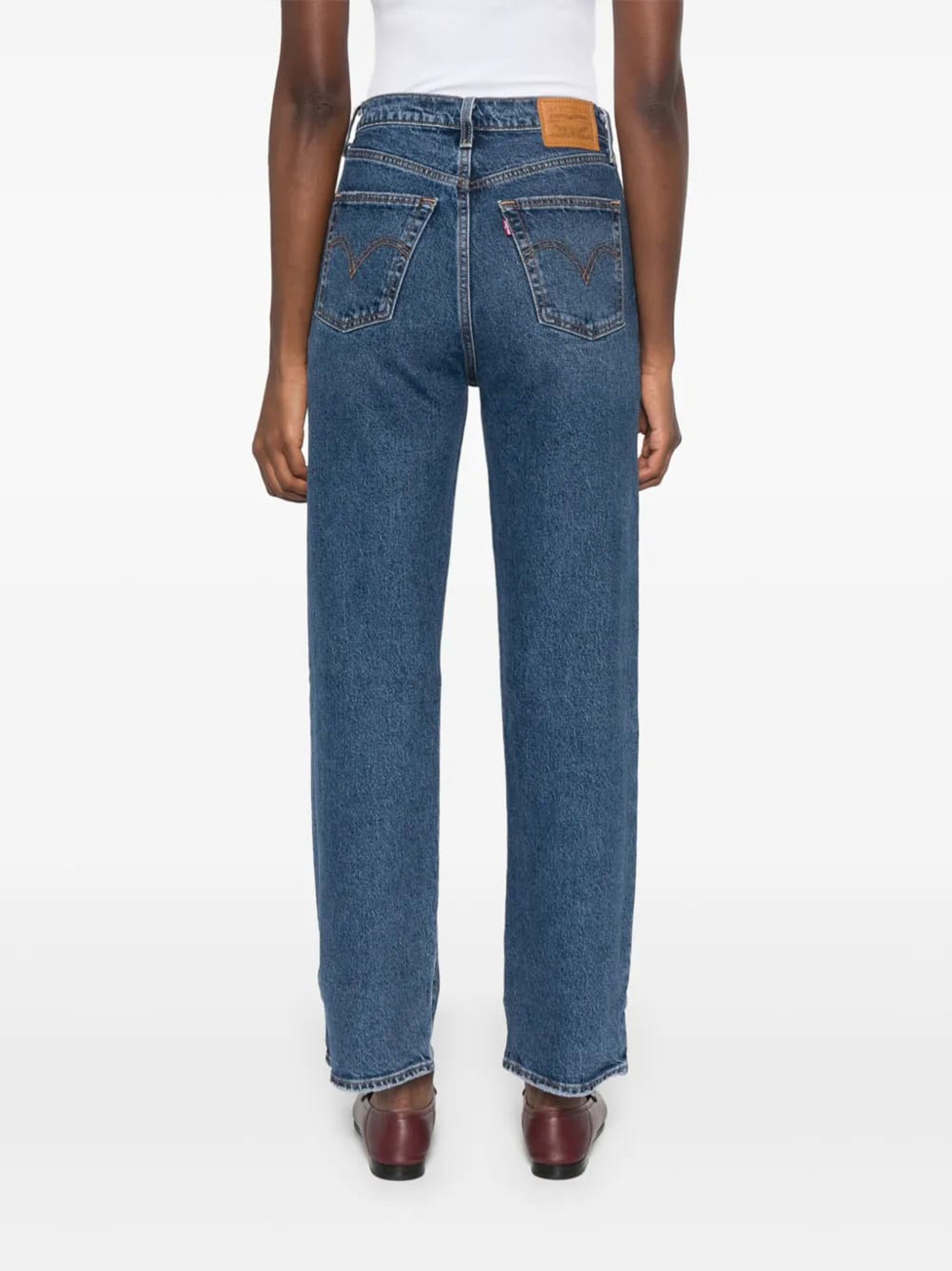 Ribcage Straight Ankle Blue Jean