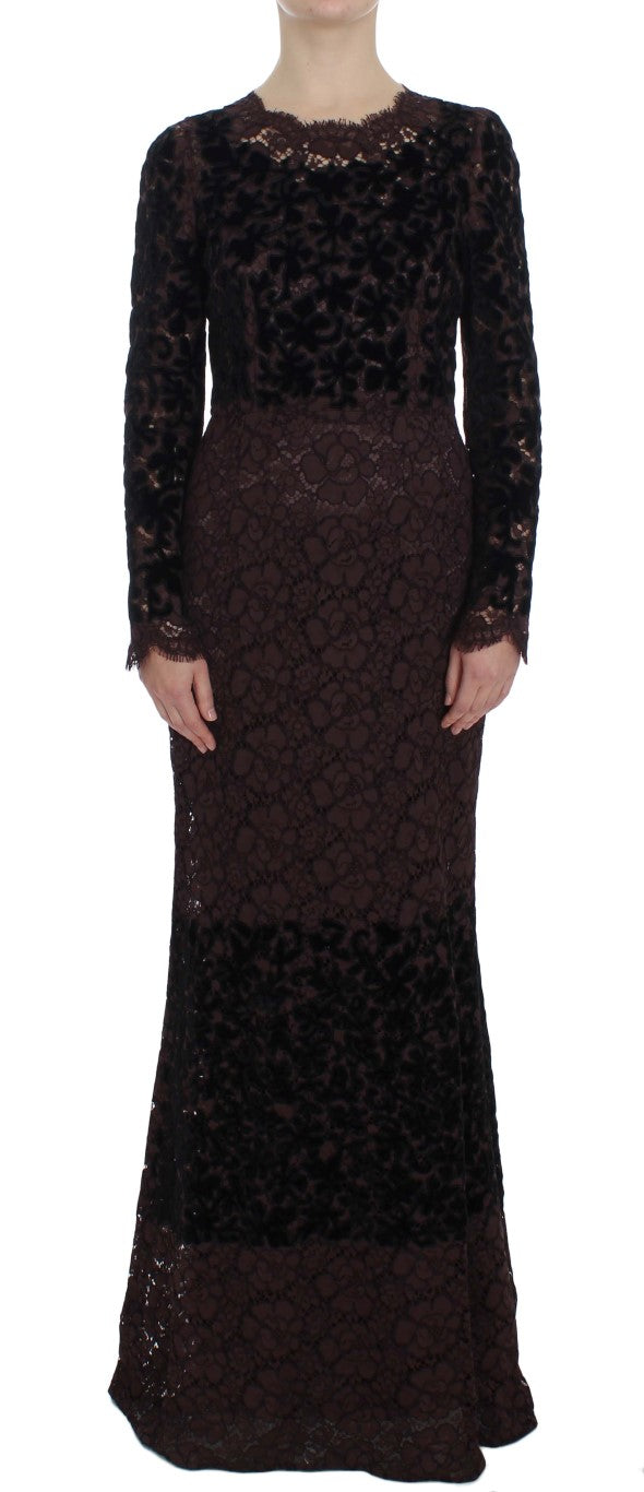 Dolce & Gabbana 35% Rayon dress in black