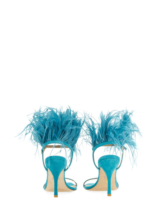 Plume 100 Sandals Baby Blue Not Specified