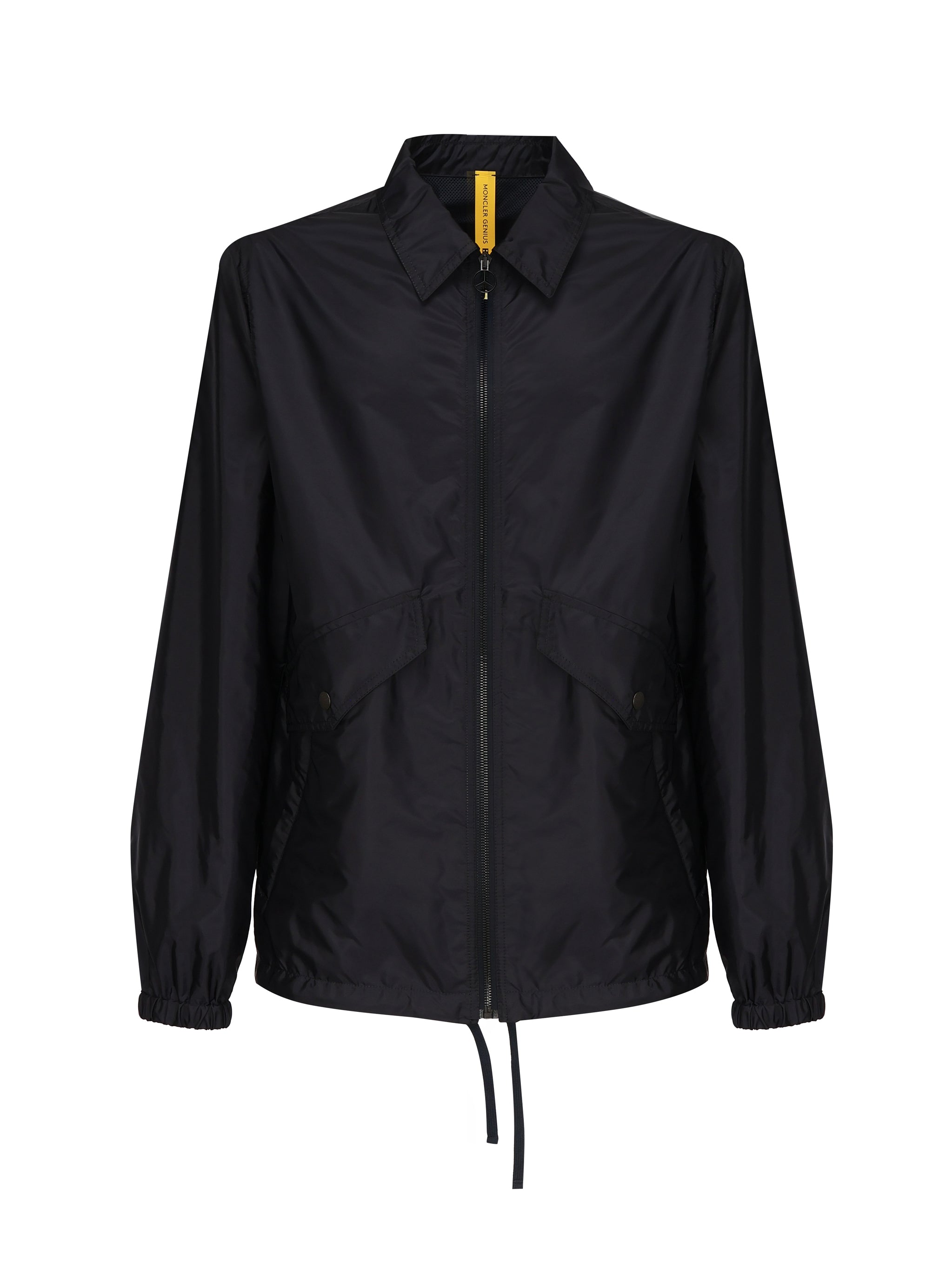 Moncler Jackets Blue Polyamide