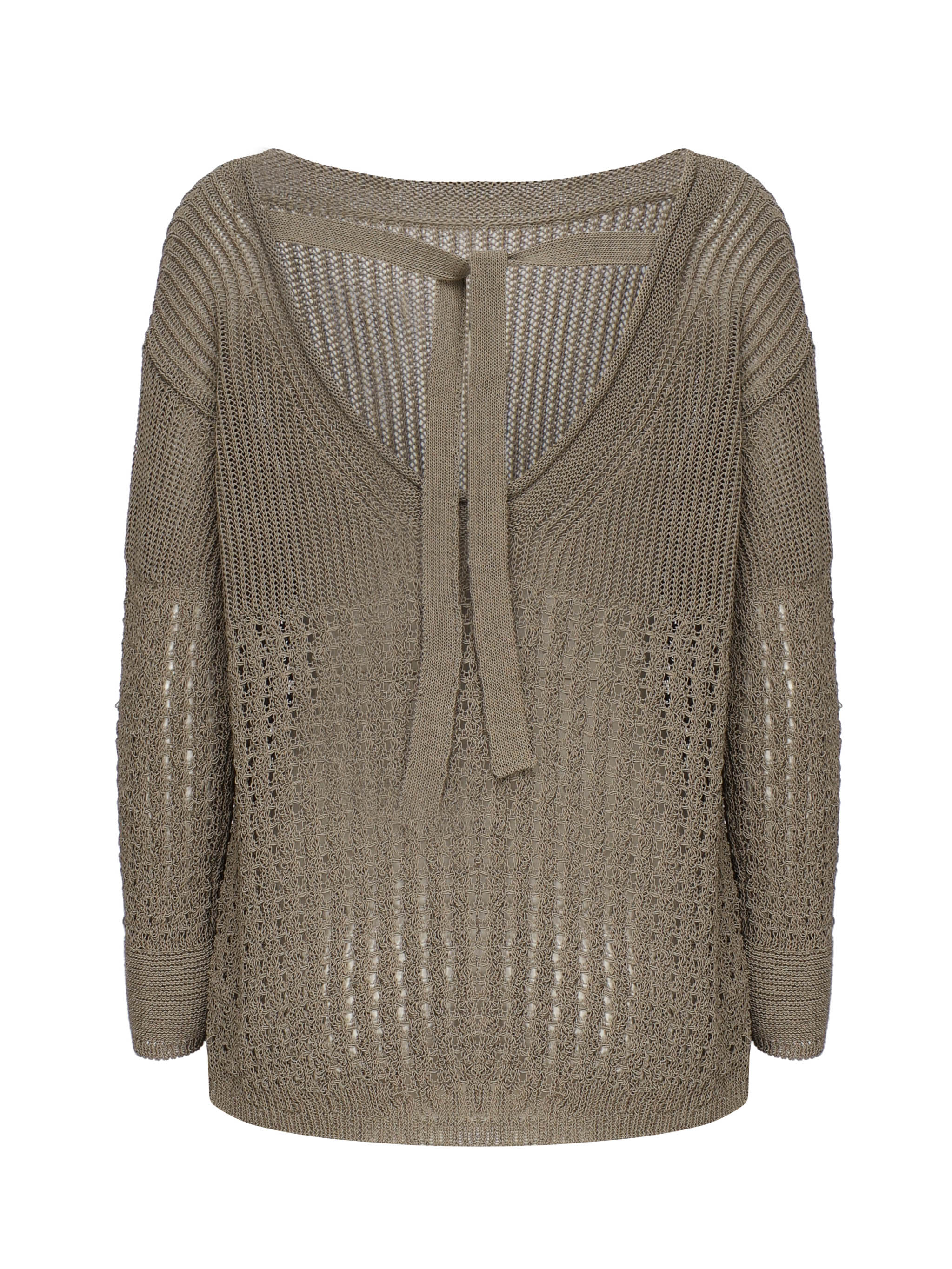 Max Mara Sweaters Beige Cotton