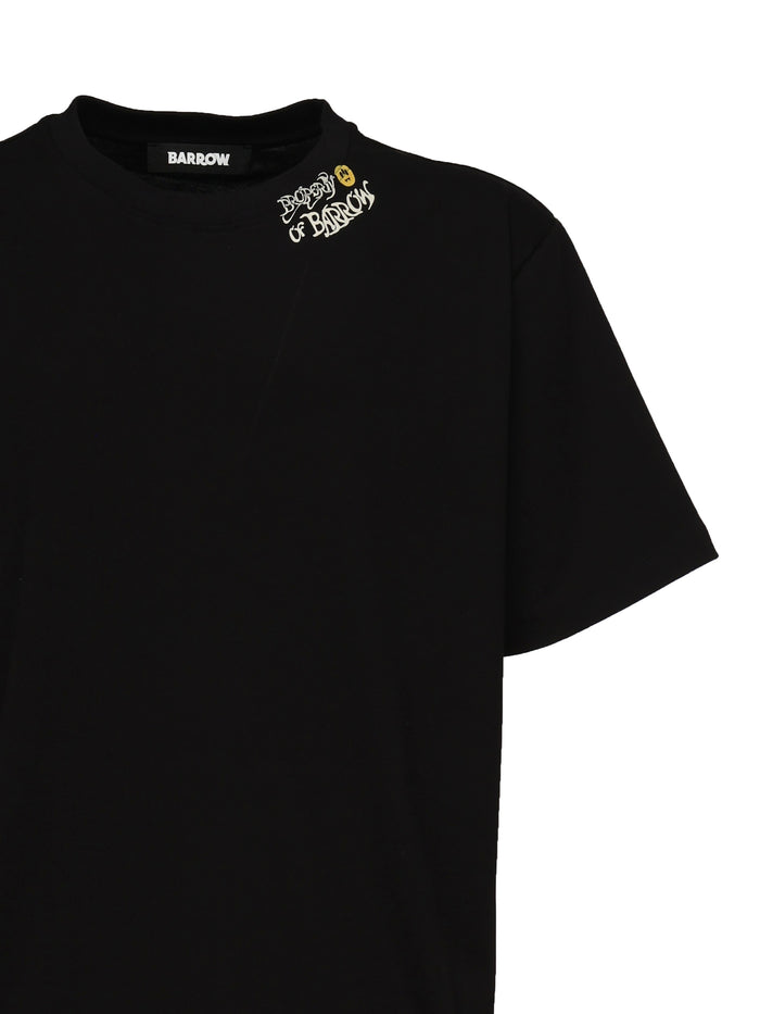 Barrow T-Shirts And Polos Black Cotton
