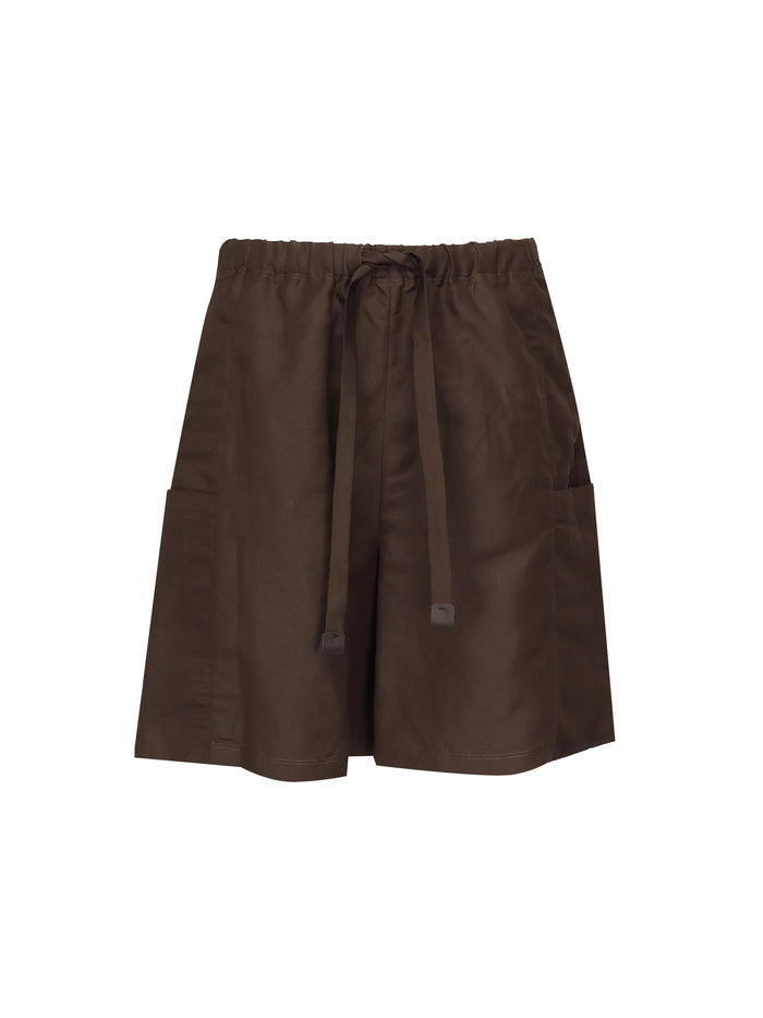 Max Mara Shorts Brown Linen